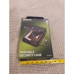 Portable Stock On Security Case (Safe)- Key Lock- Security Cable- PC95K-18